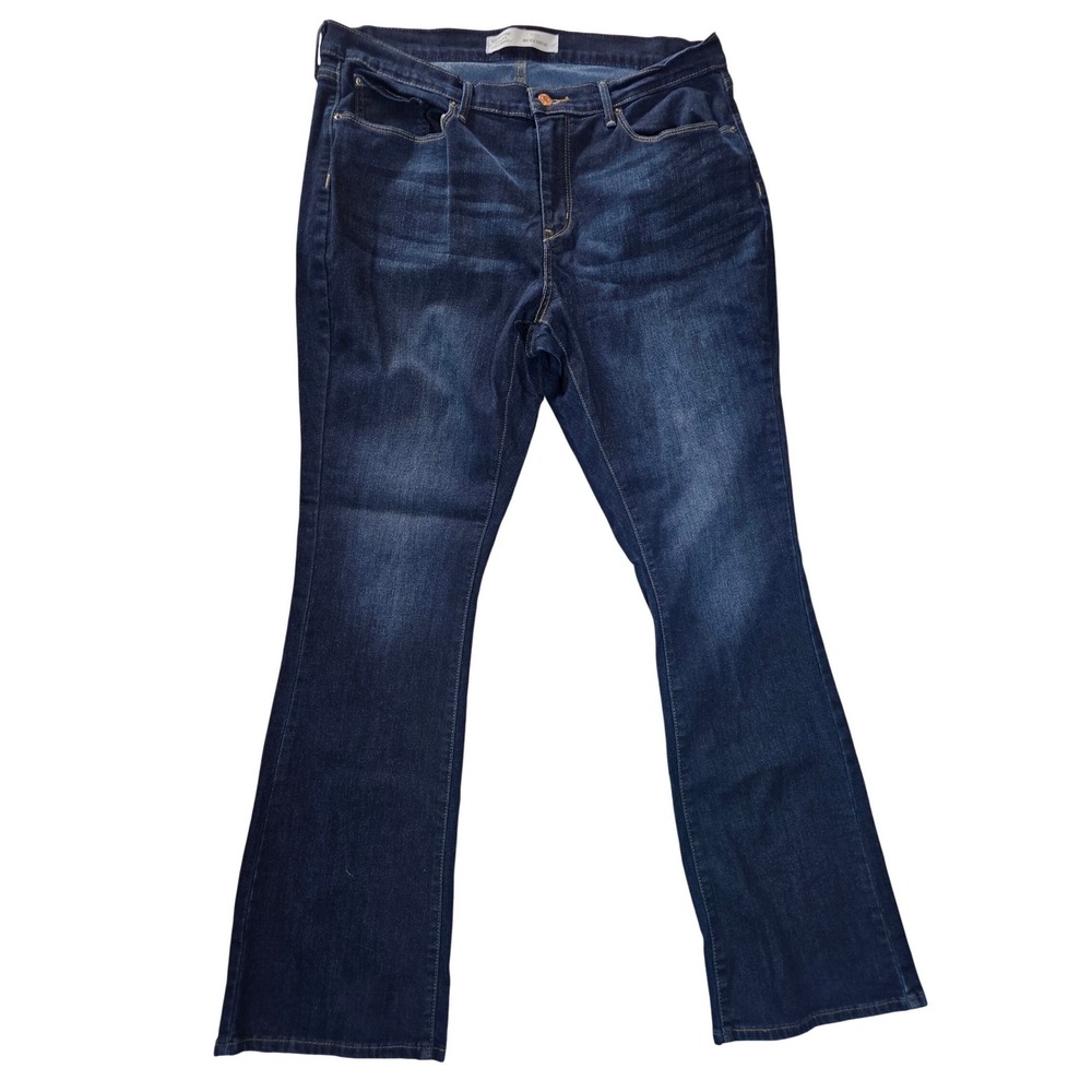 Signature‎ by Levi Strauss Gold Label Womens Dark Wash Bootcut Jeans Size 16M